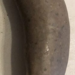 Leberwurst im Darm